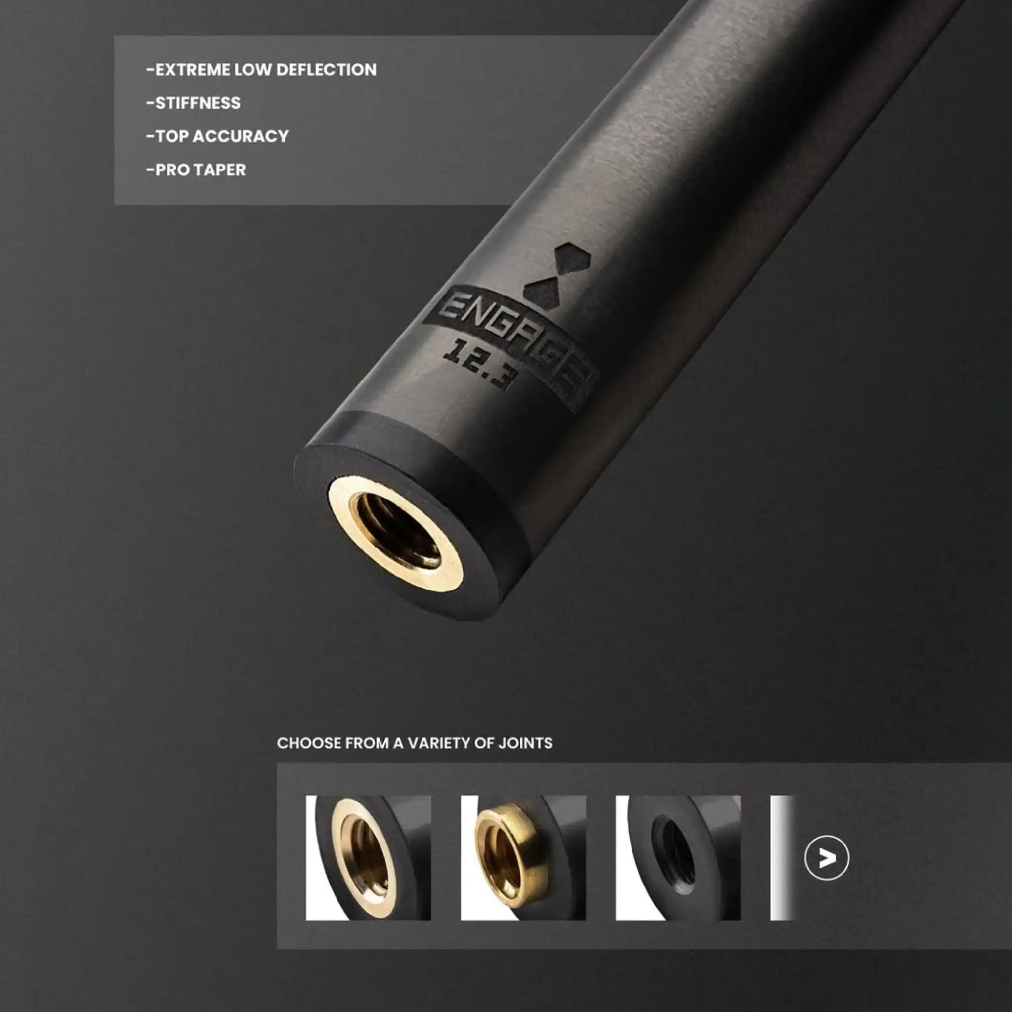 Vara de Carbono para Pool Becue Engage Vara de Carbono para Pool Becue Engage